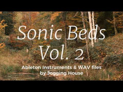 Sonic Beds Vol. 2  (Ableton Instruments & WAV Files)